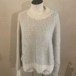 NWT FRNCH Fuzzy Sweater Sz Small/ Med